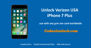 Read more about the article How to Unlock Verizon USA iPhone 7 Plus Easily