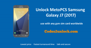 Read more about the article How To Unlock MetroPCS Samsung Galaxy J7 (2017)