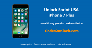 Read more about the article How To Unlock Sprint USA iPhone 7 Plus Easily