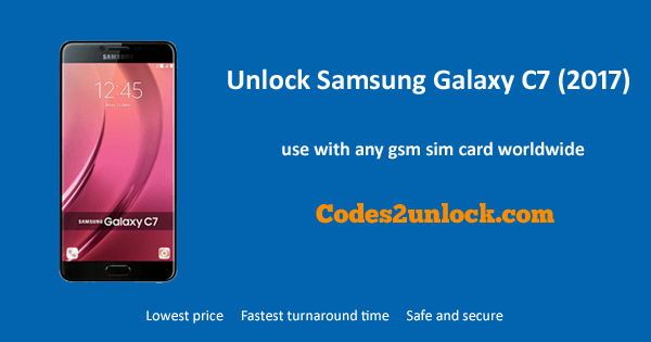 Read more about the article How To Unlock Samsung Galaxy C7 (2017) Easily