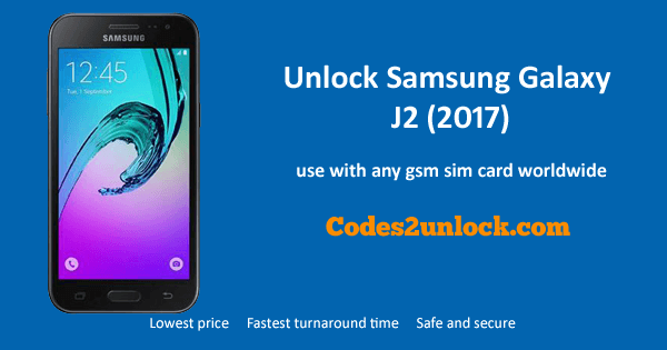 You are currently viewing How To Unlock Samsung Galaxy J2 (2017) Easily