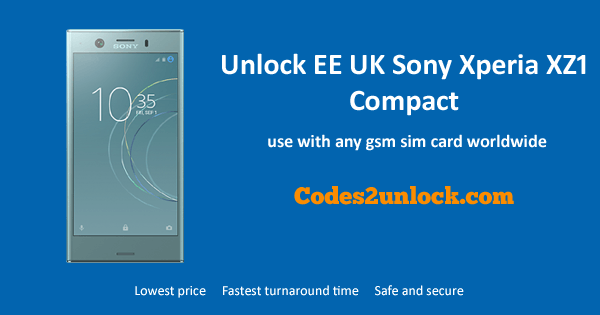 You are currently viewing How to Unlock EE UK Sony Xperia XZ1 Compact