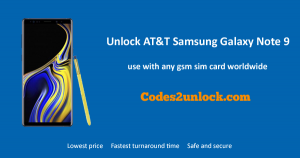 Read more about the article How To Unlock AT&T Samsung Galaxy Note 9
