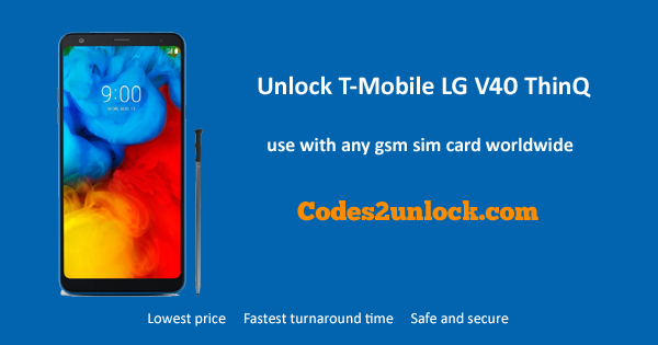 Read more about the article How To Unlock T-Mobile LG V40 ThinQ Using Device Unlock App