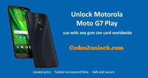 Read more about the article How to Unlock Motorola Moto G7 Play Easily