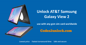 Read more about the article How to Unlock AT&T Samsung Galaxy View 2 Easily