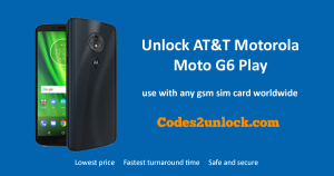Read more about the article How to Unlock AT&T Motorola Moto G6 Play Easily