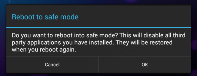 Boot Phone In The Safe ModeBoot Phone In The Safe Mode