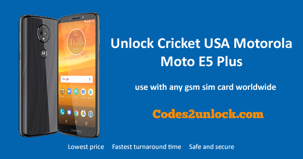 Read more about the article How to Unlock Cricket USA Motorola Moto E5 Plus Easily