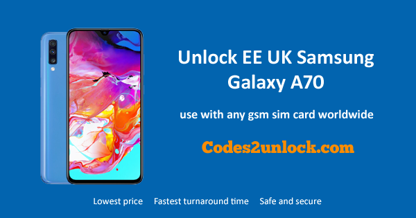 Read more about the article How to Unlock EE UK Samsung Galaxy A70 Easily