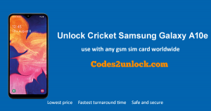 Read more about the article How to Unlock Cricket Samsung Galaxy A10e Easily
